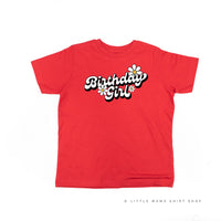 DAISY - BIRTHDAY GIRL - w/ Full Daisy on Back - Child Tee