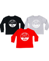 Reel Cool _____ - (Choose Your Kid) - Child Long Sleeve Tee