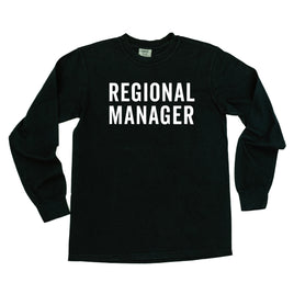 Regional Manager - LONG SLEEVE Comfort Colors Tee