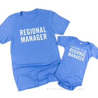 Assistant To The Regional Manager / Regional Manager - Set of 2 Tees
