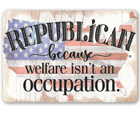 Republican - Metal Sign