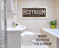 Restroom - Canvas