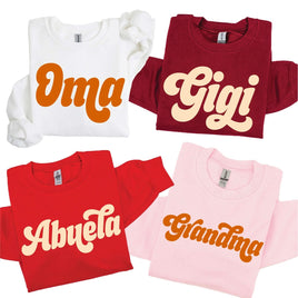 Retro Names (Choose Your Name) - Basic Fleece