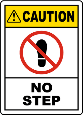 Caution No Step