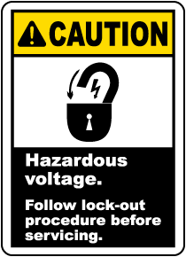 Hazardous Voltage Lock-Out