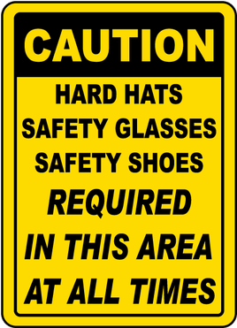 Caution: Hat,Glasses,Shoes Required
