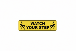 ⚠️ Caution Signs :Trip Hazard Signs