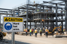 Caution Hard Hat Area Sign