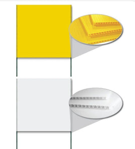 4'x4' 4mm Corrugated Plastic Blank Yard Signs
