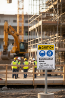 Construction Area PPE Sign