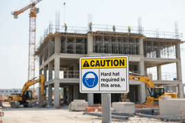 Hard Hat Required In This Area Sign