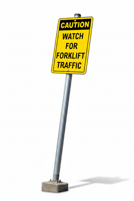 Caution Watch For Forklift Traffic