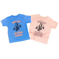 Rollerskates - Rollin' Into (Choose Your Grade) - Child Tee