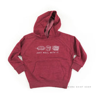JUST ROLL WITH IT - CHILD HOODIE