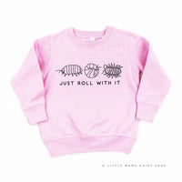 JUST ROLL WITH IT - Child Sweater
