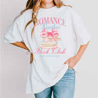Romance Readers Book Club (Girl's Girl Version) - Comfort Colors Tee