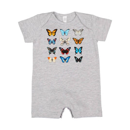 3x4 Butterfly Chart - Shorts Romper