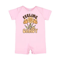 Feeling Dandy - Short Sleeve / Shorts - One Piece Baby Romper