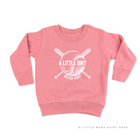 Baseball - A Little Dirt Never Hurt - Child Sweater