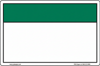 Safety Blank Green Bar - Fixed