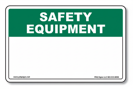 Safety Equipment ANSI Header