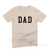 Dad - Varsity Straight Line - Unisex Tee