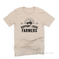 Support Local Farmers - Distressed Design - Unisex Tee
