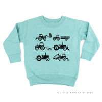 6 Tractors - Child Sweater