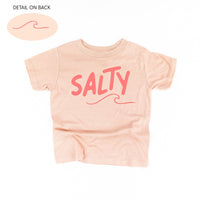 Salty w/ Wave (f&bd) - Child Tee