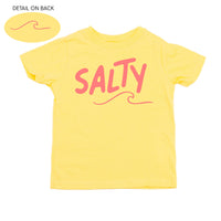 Salty w/ Wave (f&bd) - Child Tee
