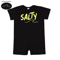 Salty w/ Wave (f&bd) - Shorts Romper