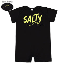 Salty w/ Wave (f&bd) - Shorts Romper