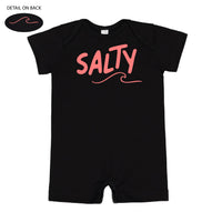 Salty w/ Wave (f&bd) - Shorts Romper