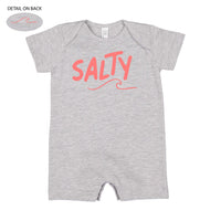 Salty w/ Wave (f&bd) - Shorts Romper