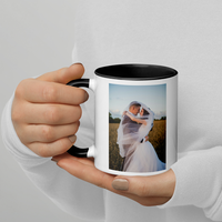 Custom 11oz Mug (Black Rim & Handle)