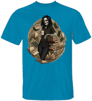 Skeleton Book Girl T-Shirt