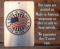 Sarcasm Now Being Served Daily - Metal Sign