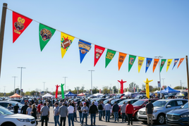School Event Custom Pennant String Flags