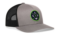 Seattle Football Trucker Hat  |  SEA X Snapback