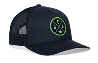 Seattle Football Trucker Hat  |  SEA X Snapback