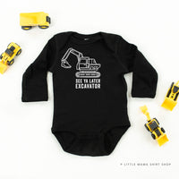 See Ya Later Excavator - Child Long Sleeve Tee