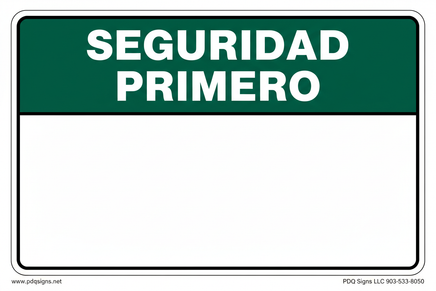 Seguridad Primero