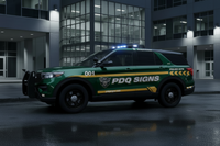 County Sheriff — County Authority Vehicle Wrap Package