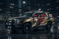 County Sheriff — County Authority Vehicle Wrap Package