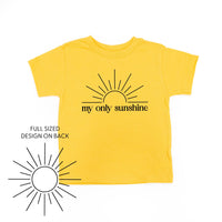 My Only Sunshine w/ Full Sun on Back - Child Tee