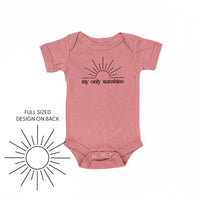 My Only Sunshine w/ Full Sun on Back - Child Tee
