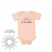 My Only Sunshine w/ Full Sun on Back - Child Tee