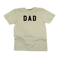 Dad - Standard Block Font - Comfort Colors Tee