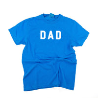 Dad - Standard Block Font - Comfort Colors Tee