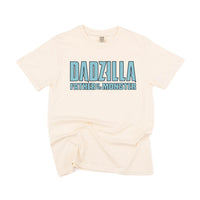 Dadzilla - Father Of The Monster(s) - Comfort Colors Tee